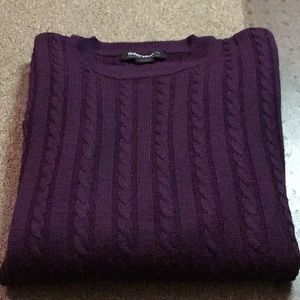 New Mens cable stitch sweater